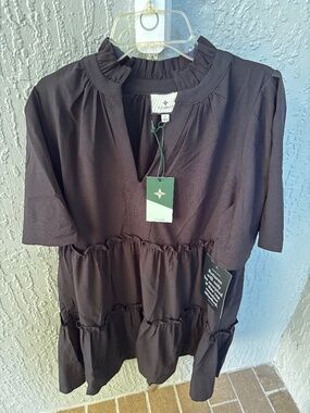 TUCKERNUCK Crawford Dress black medium NWT